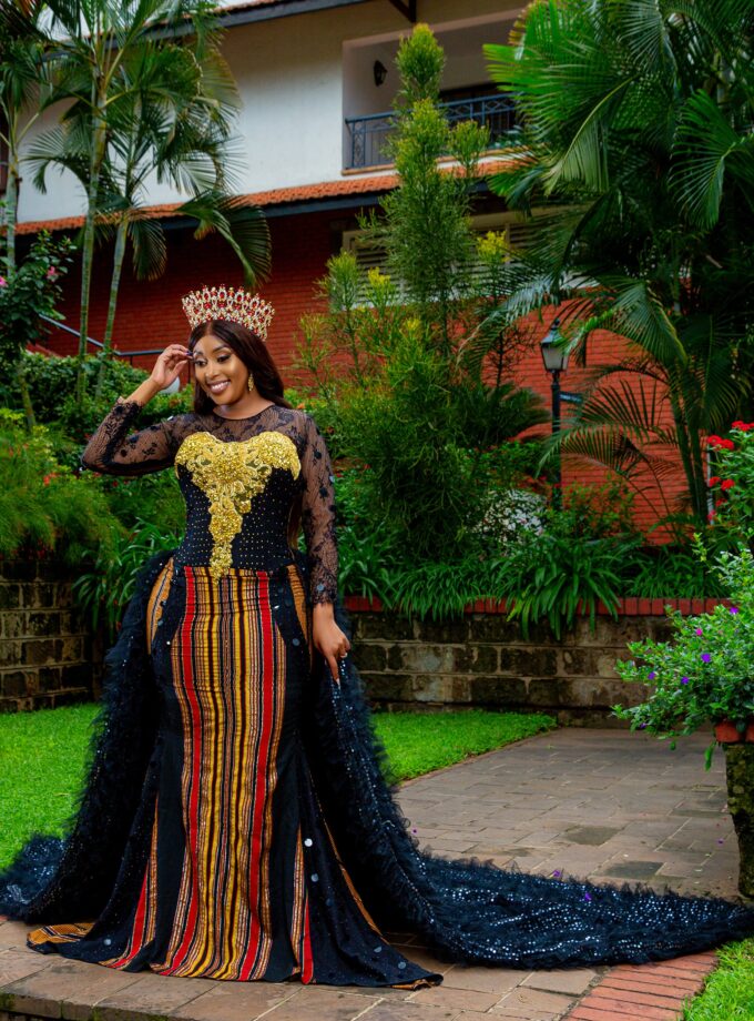 2 in 1 Alindi-Somali gown