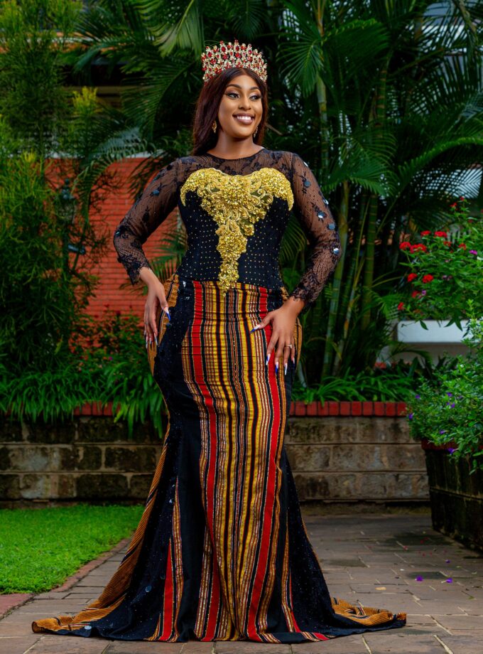 2 in 1 Alindi-Somali gown