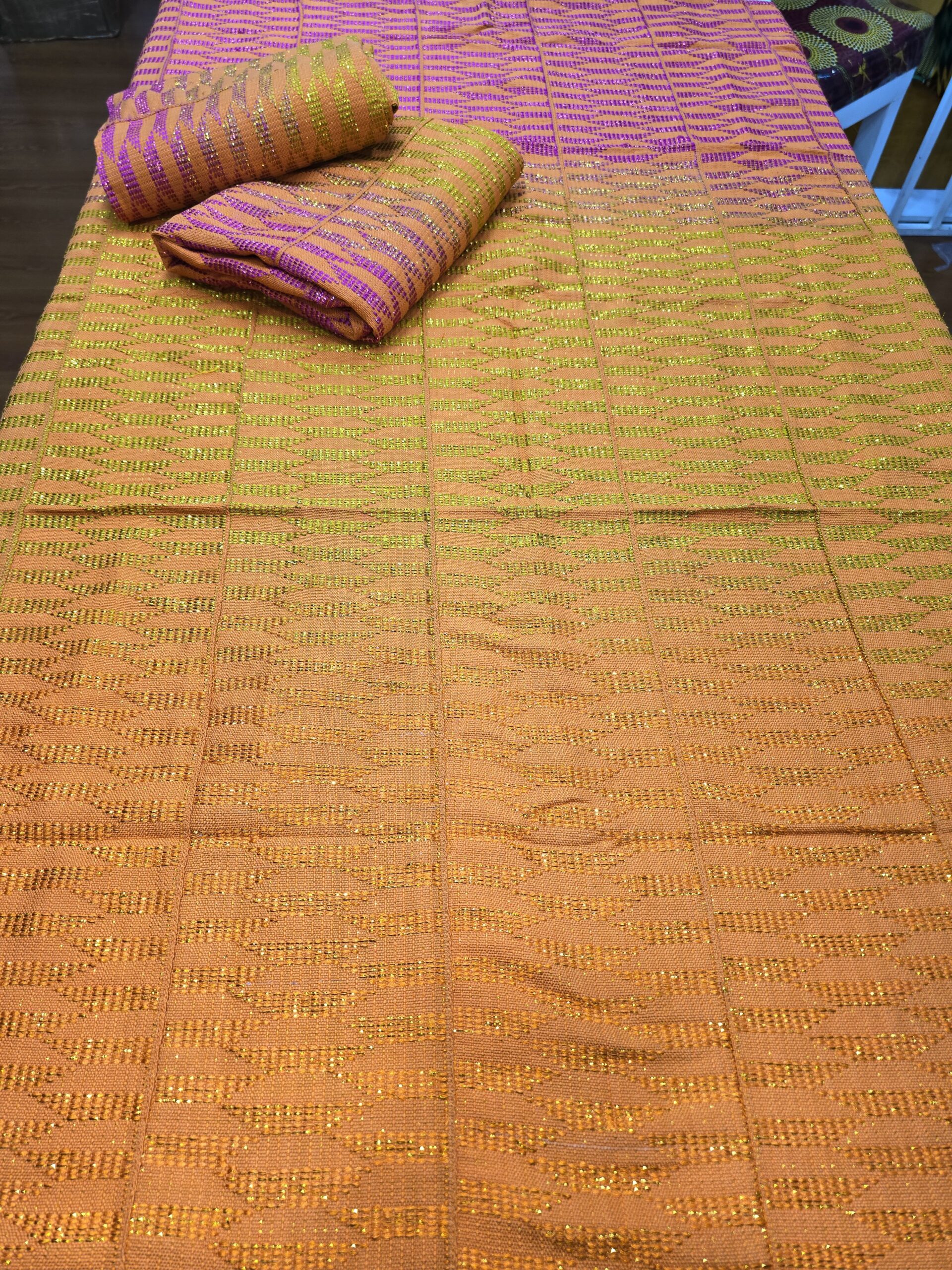 Ombrè wooven kente