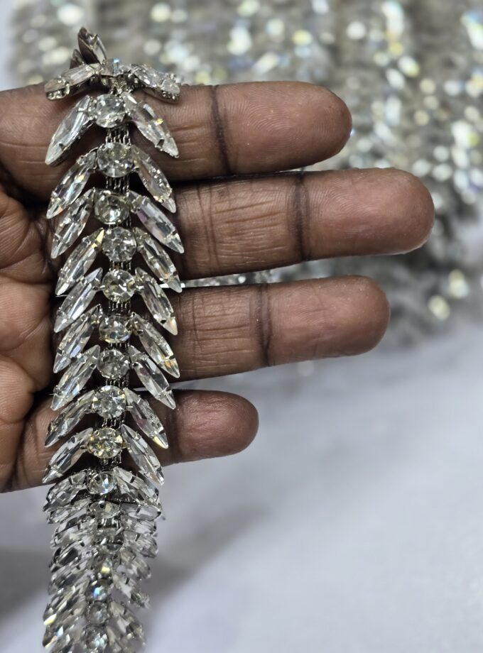 Rhinestone Trim per yard