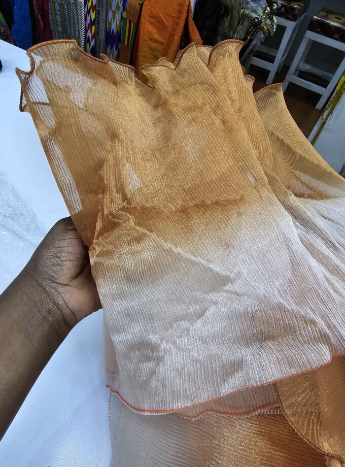 Organza ruffles 30cm wide/y