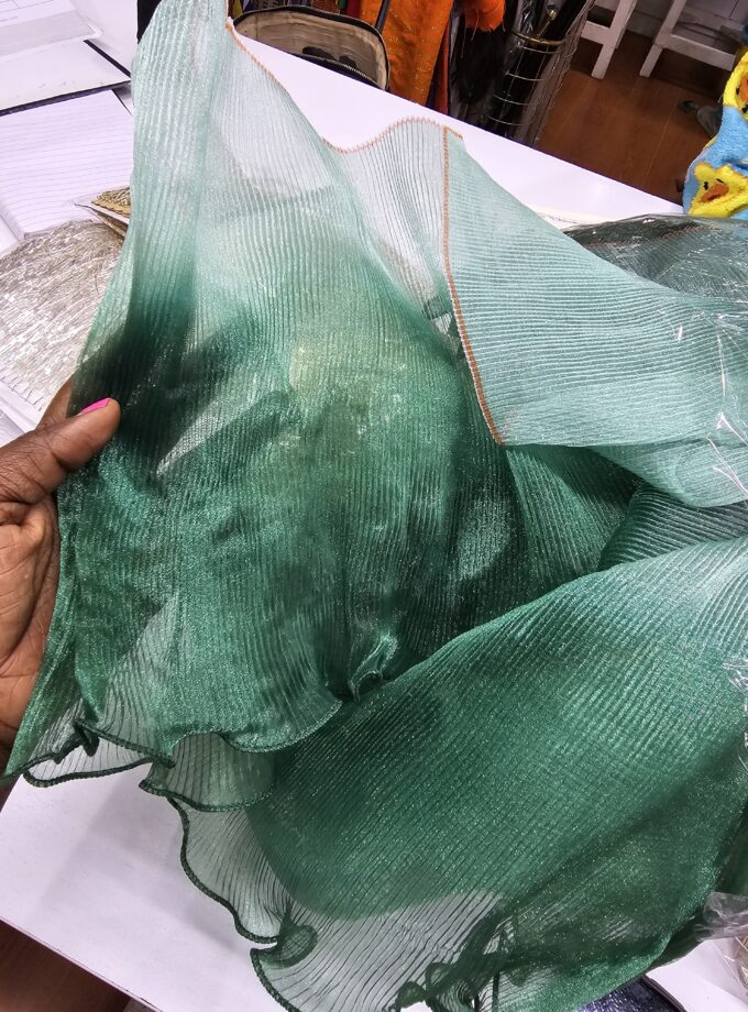 Organza ruffles 30cm wide/y