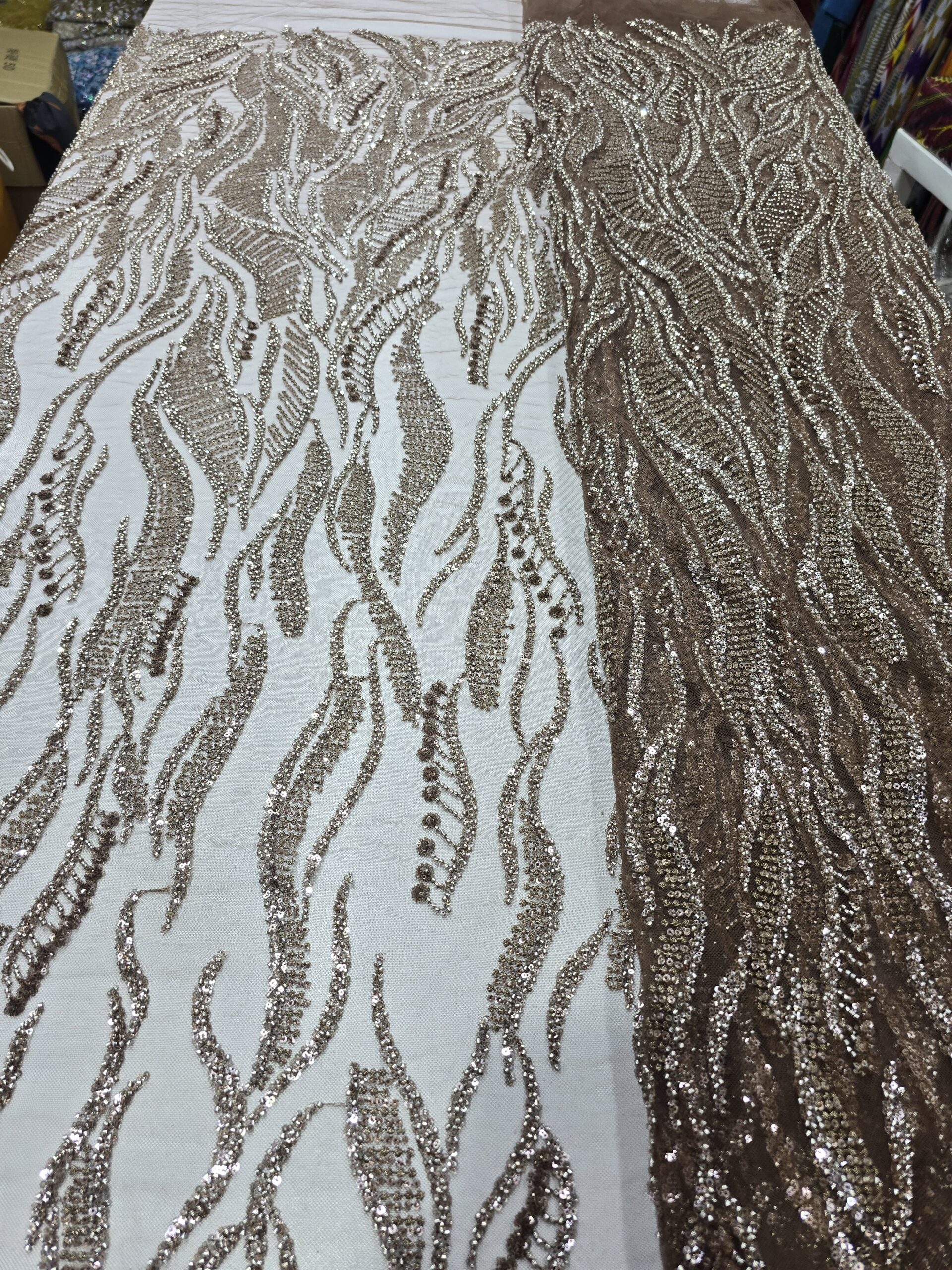 Beaded lace /yard - Image 4