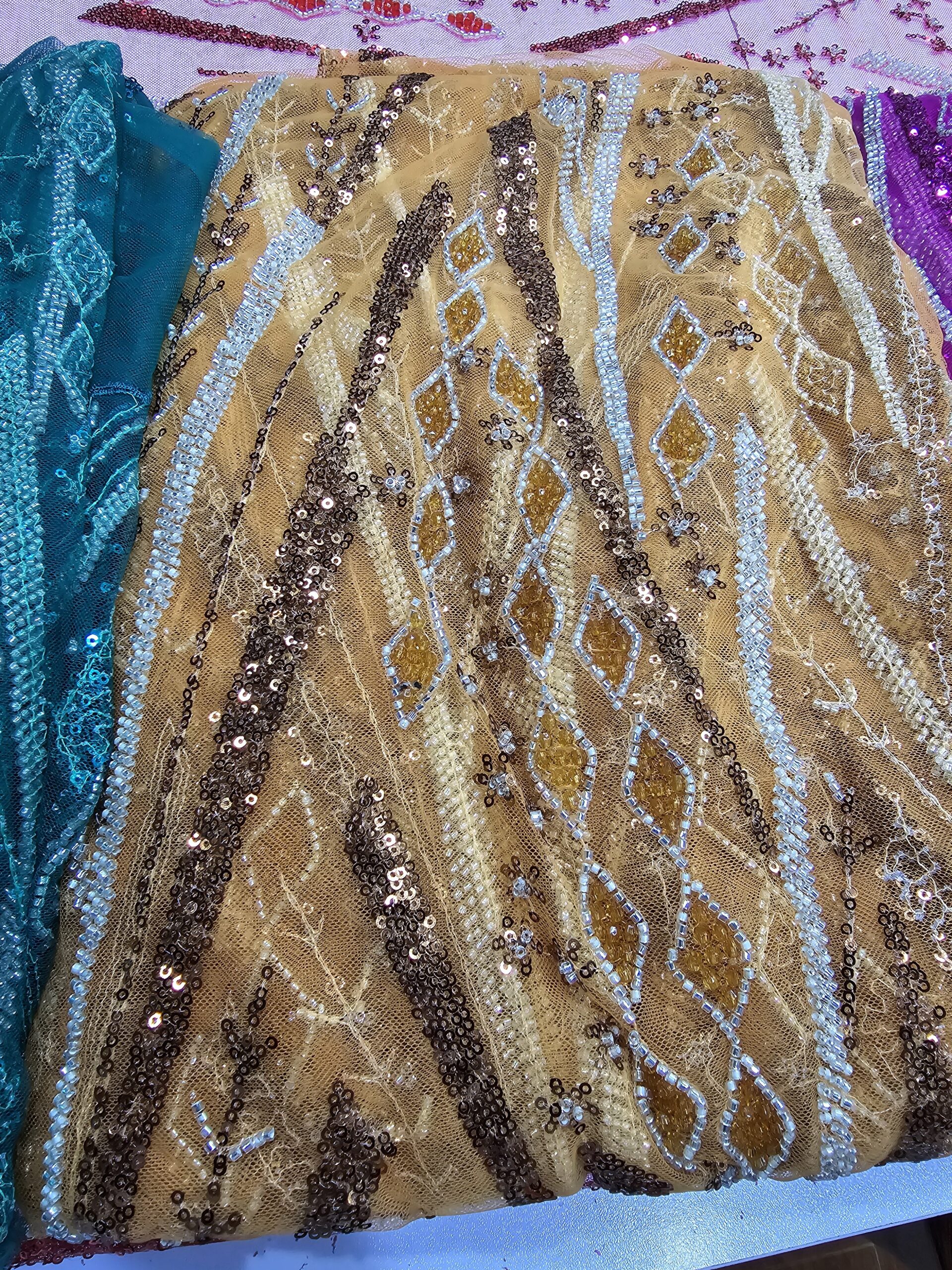 Beaded lace/yard - Image 3