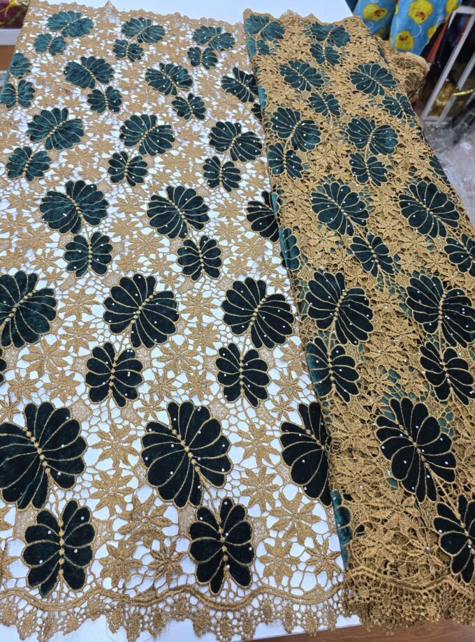 Velvet Guipure lace/ y