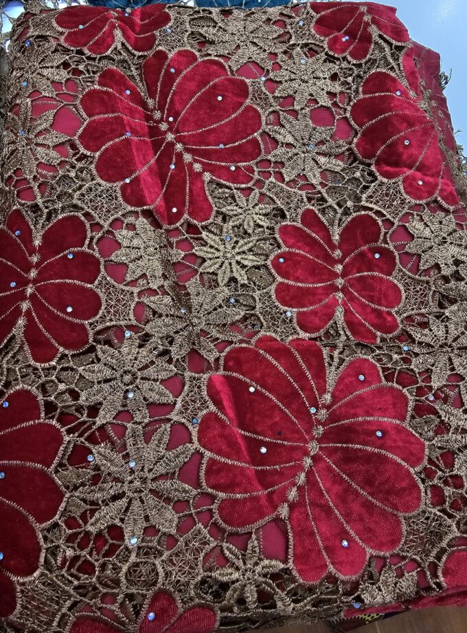 Velvet Guipure lace/ y