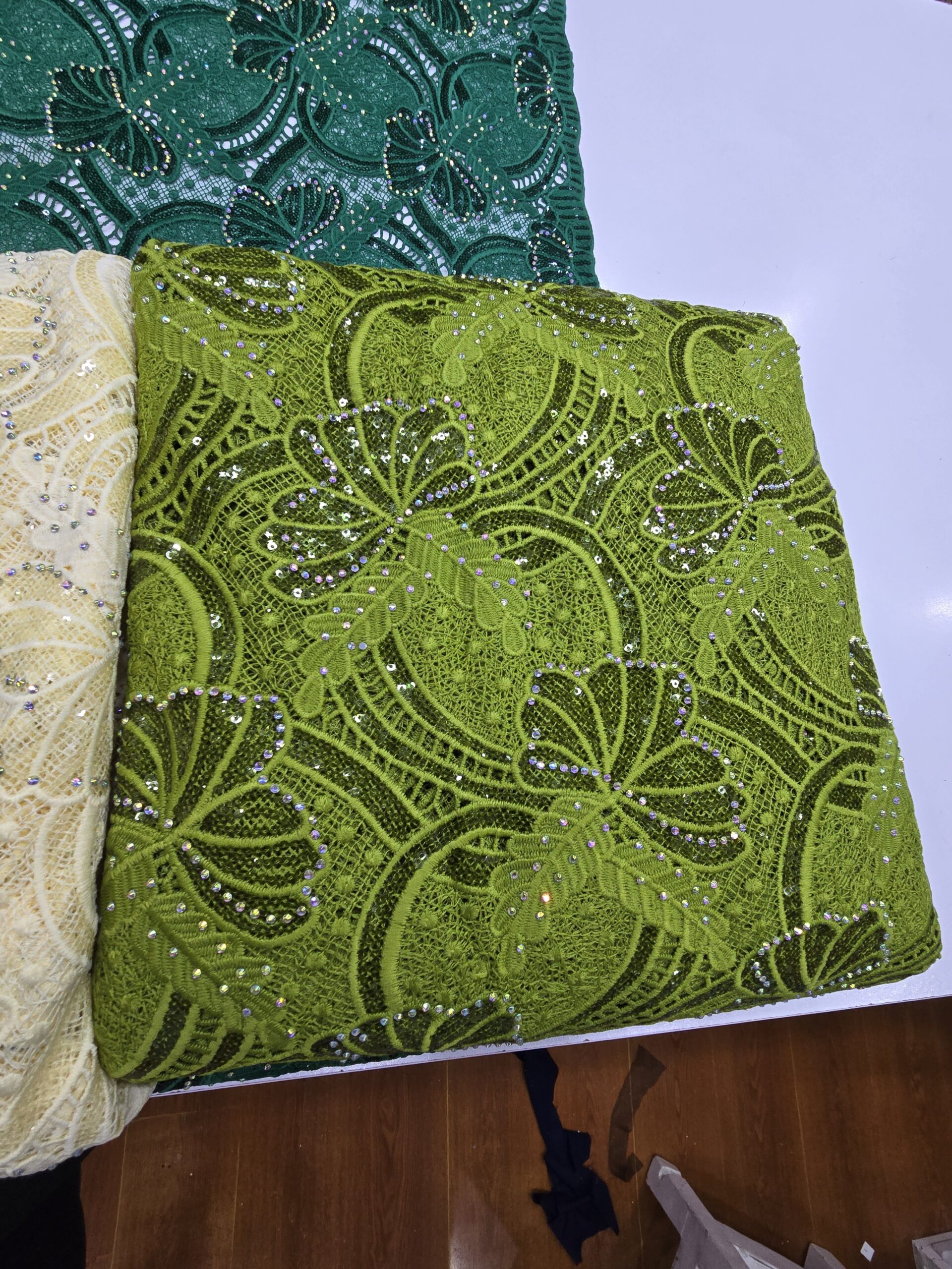 Stonned cord lace/yard - Image 6