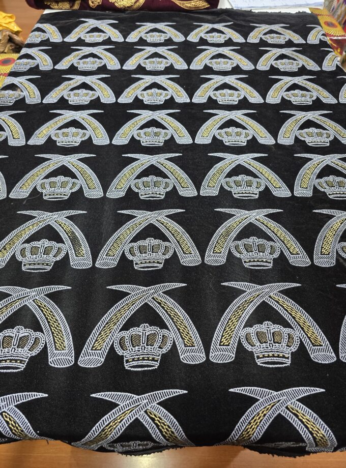 Isiagu fabric- black