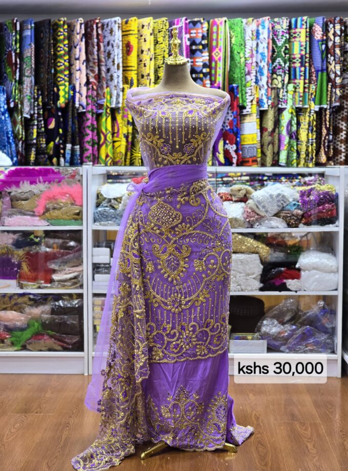 George lace -lavender